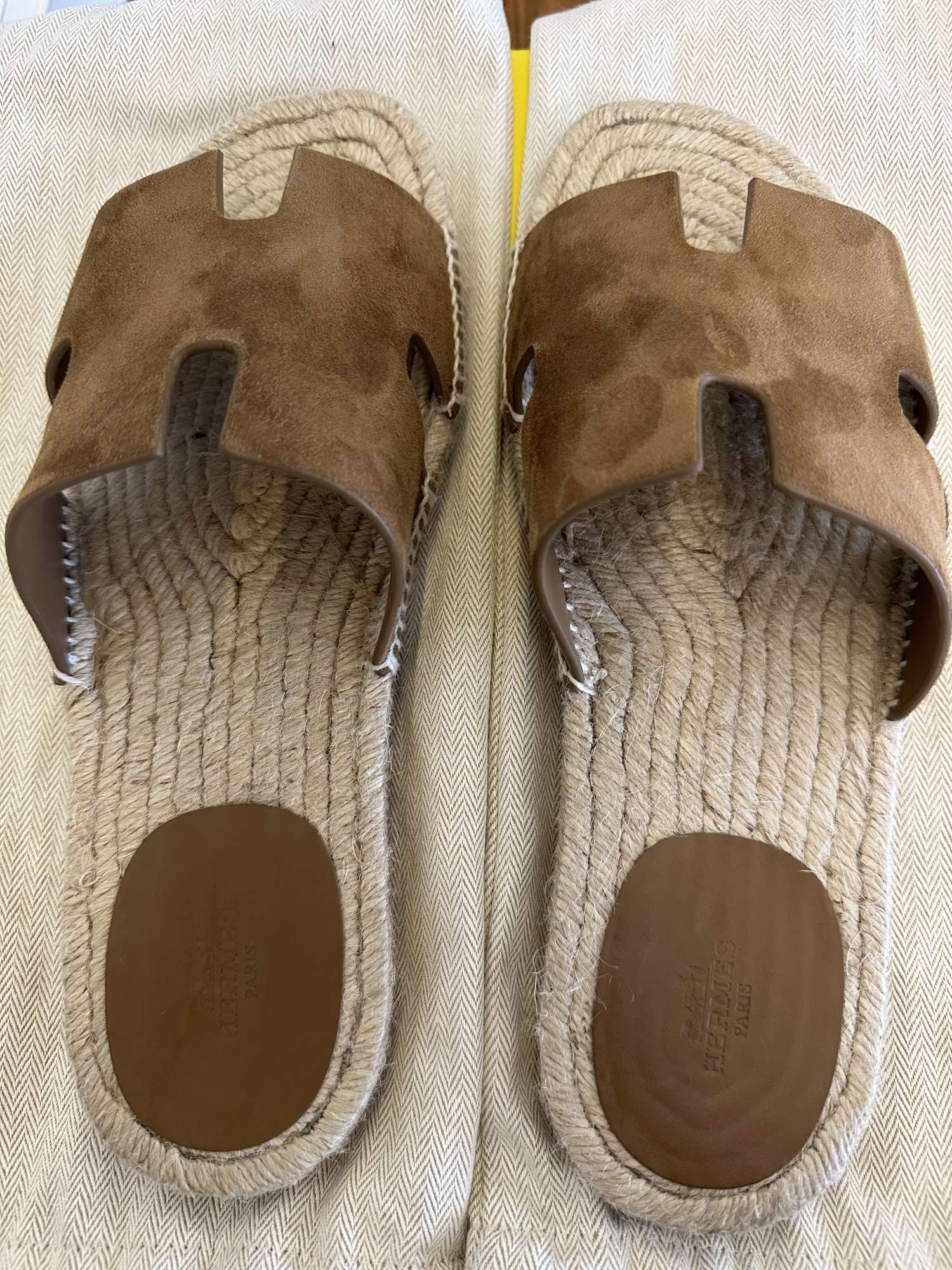 Hermes Antigua espadrilky/ šlapky