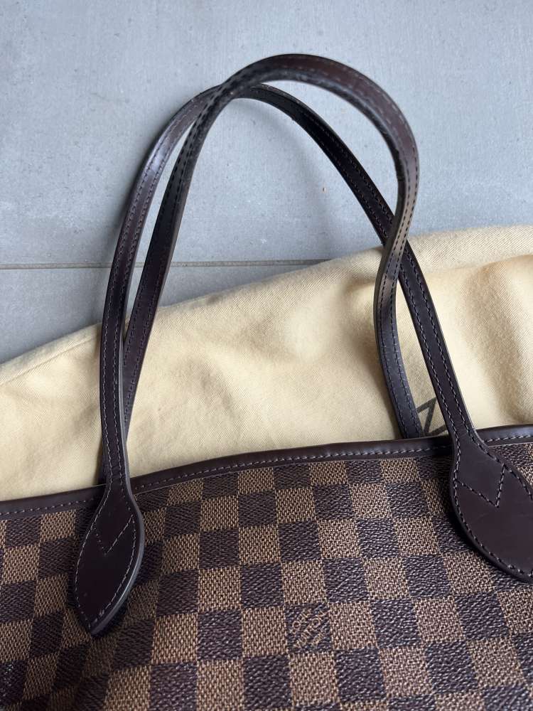 Louis Vuitton Neverfull ruzove vnutro