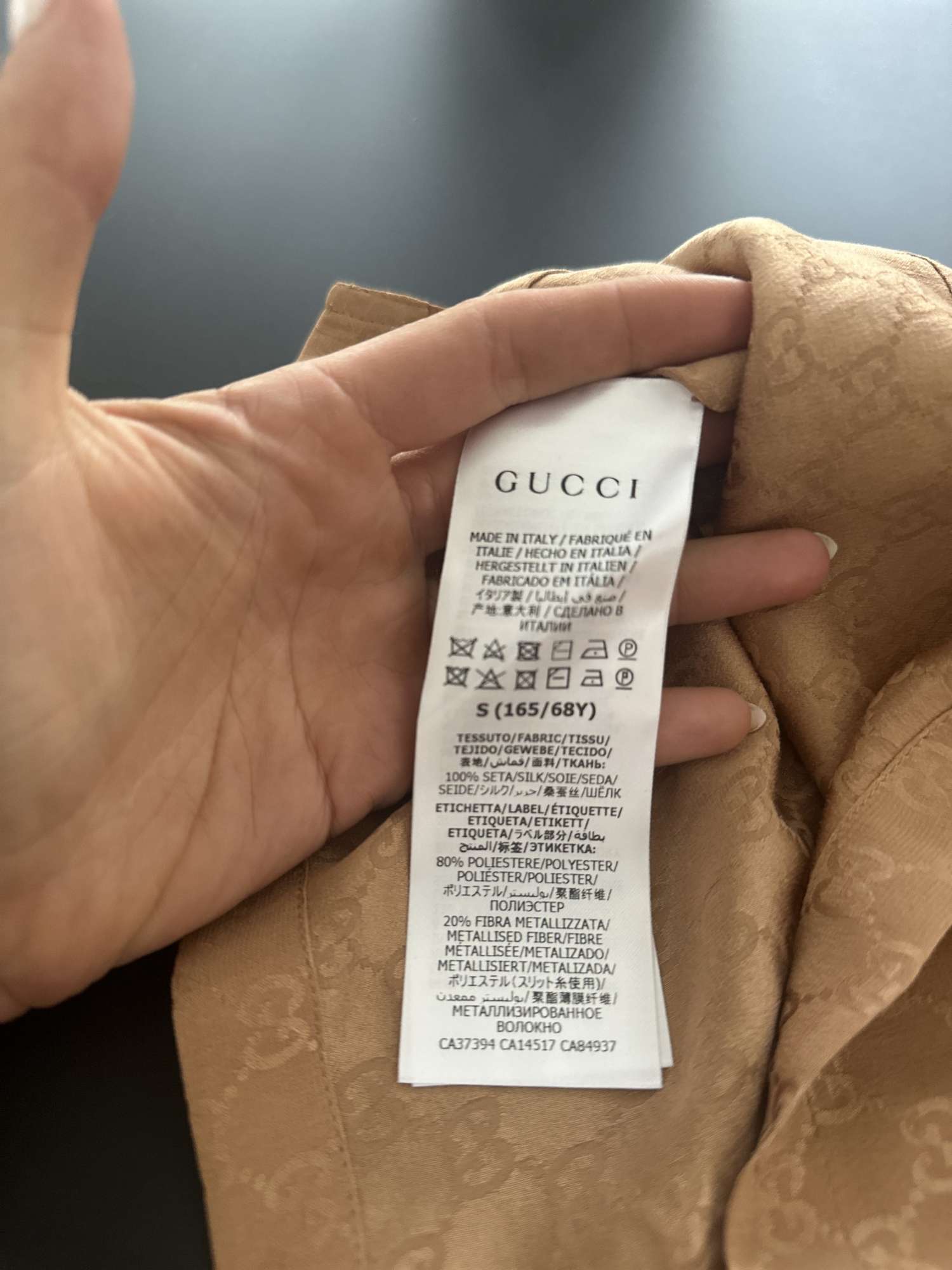 Gucci setik (kratasky+top)