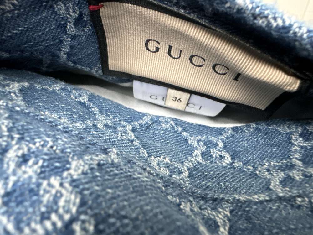 Gucci  obojstranna denim bunda