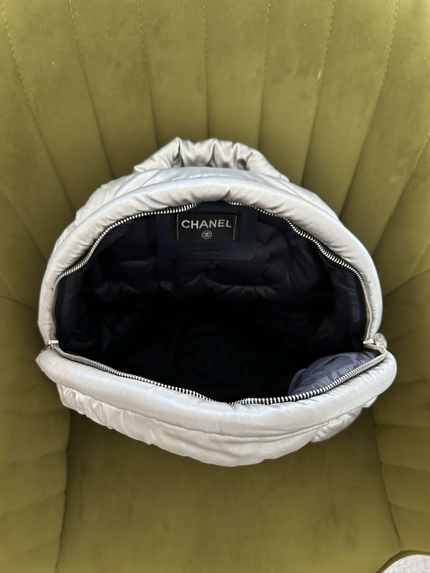 Chanel Cocoon cloth backpack