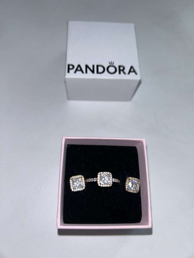 Pandora prsten a nausnice