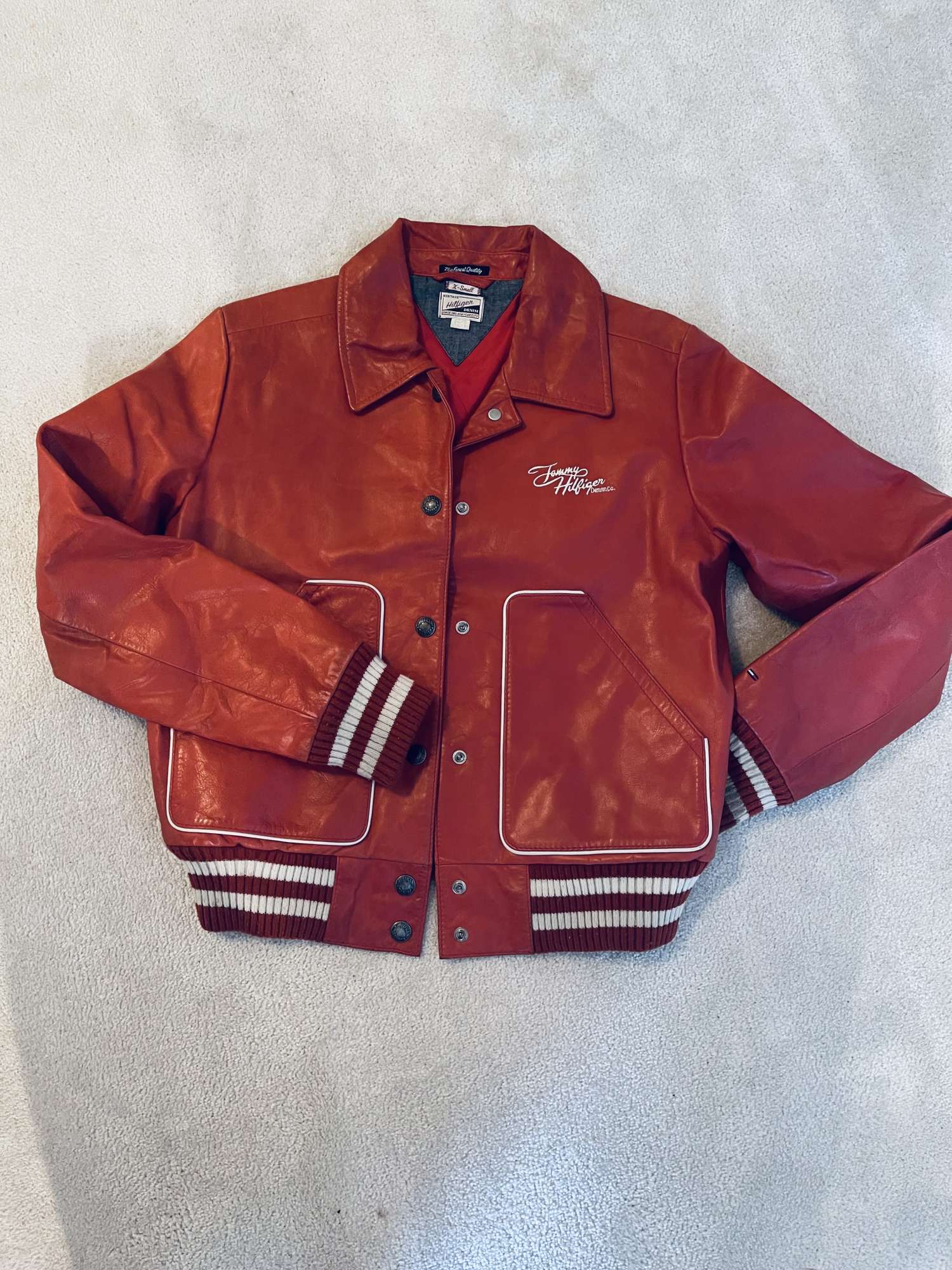 Tommy Hilfiger kožená bunda