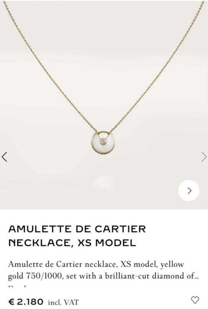 Cartier Amulette nahrdelnik