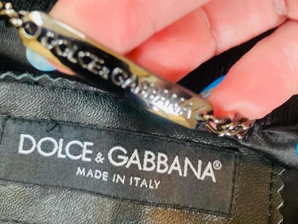 Dolce & Gabbana kožená bunda limitovana edicia