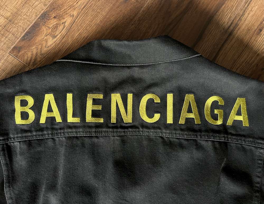 Balenciaga denim jacket