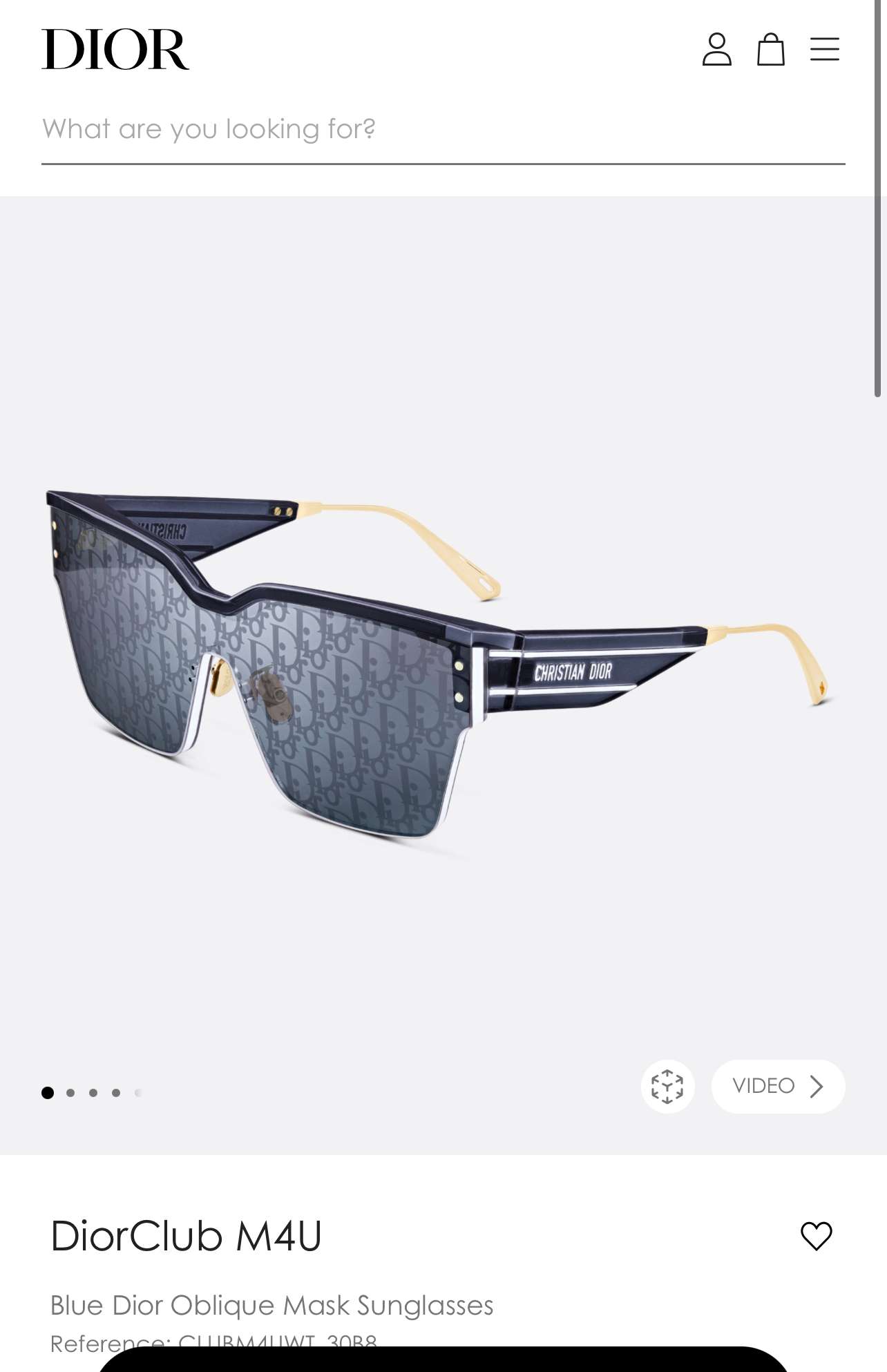 Dior sluneční brýle