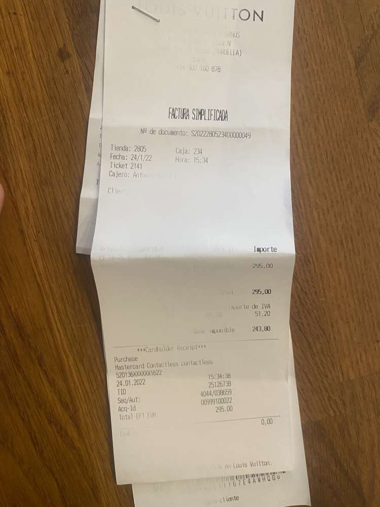 Louis Vuitton opasok