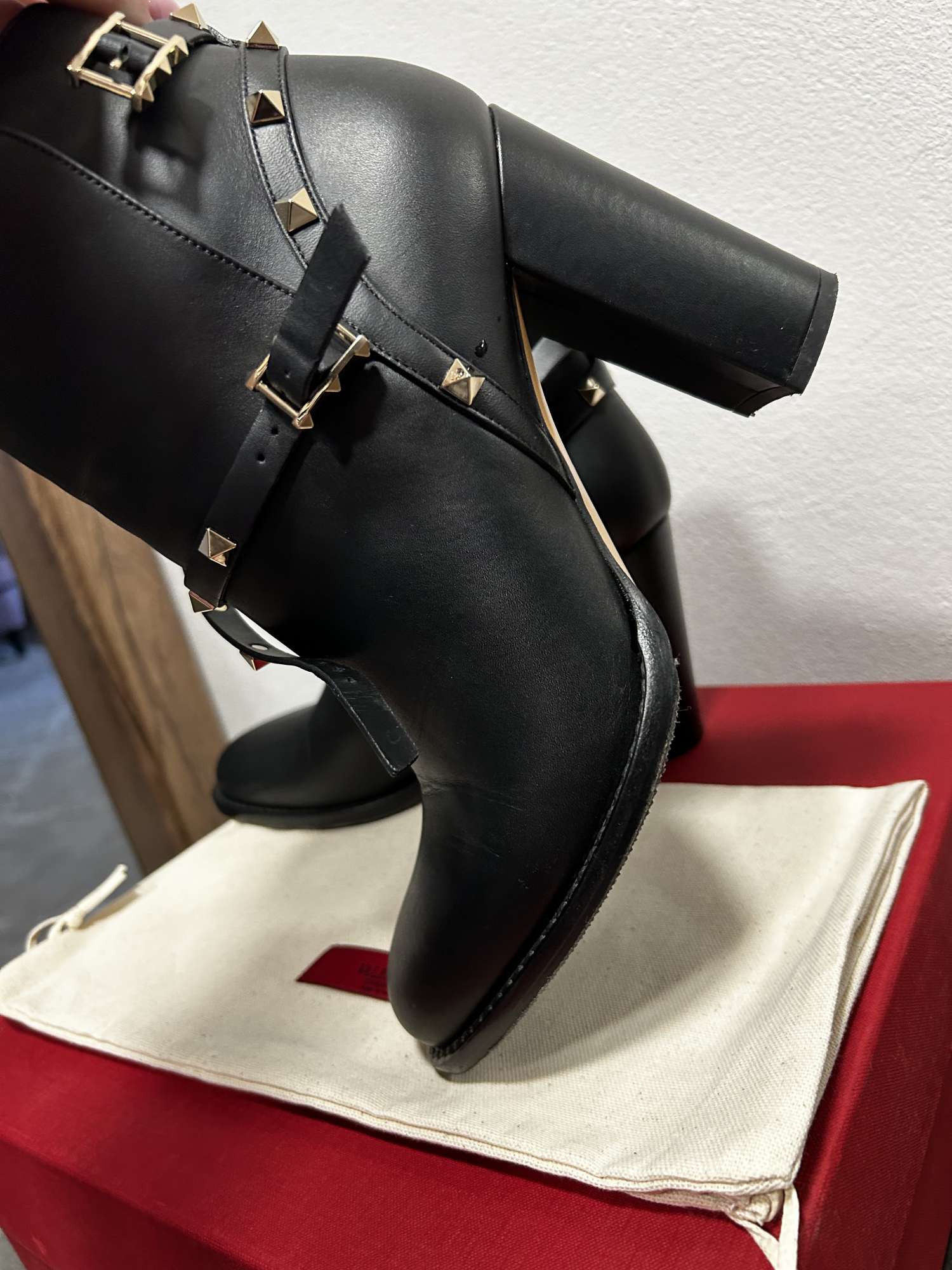 Valentino Caravani ankle boots