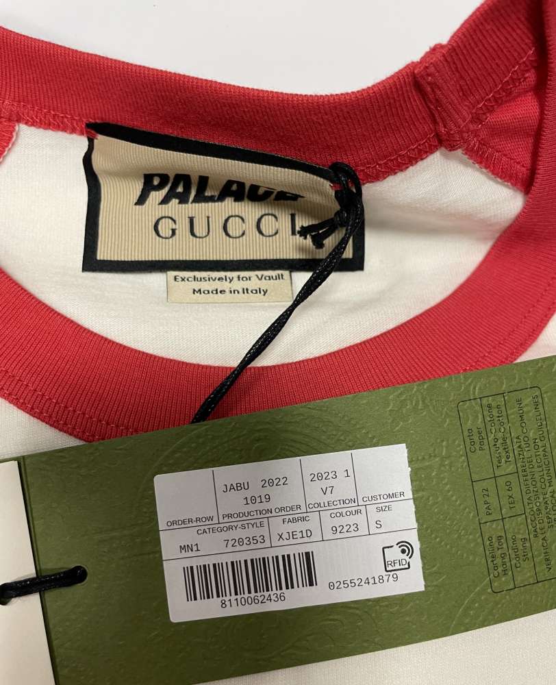 Gucci x palace tričko