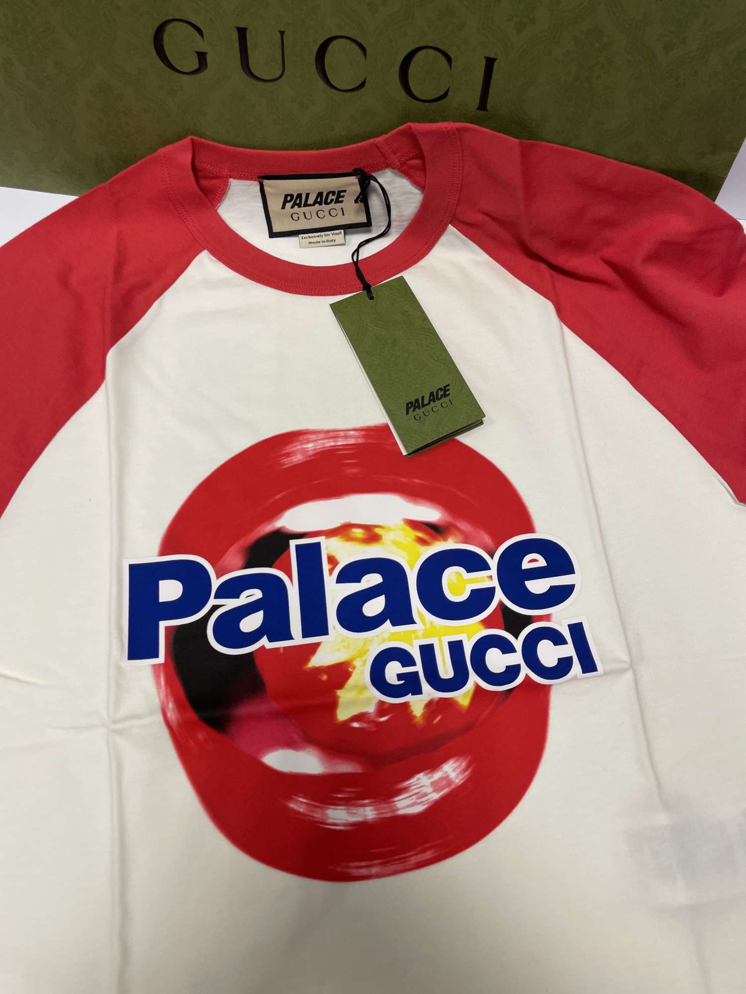 Gucci x palace tričko