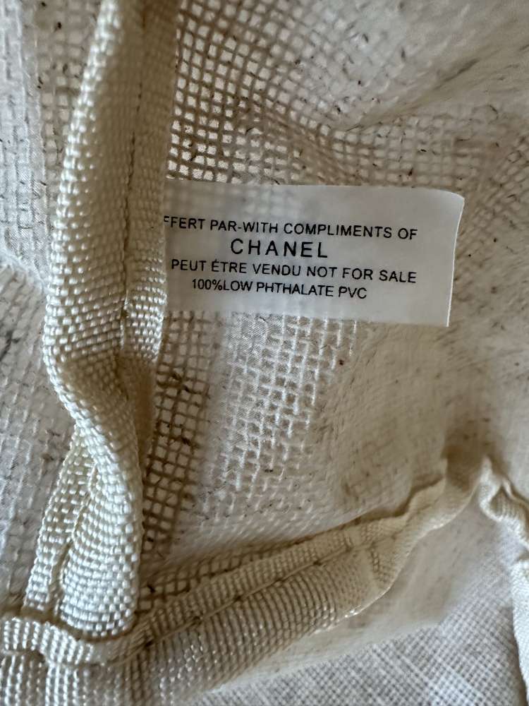 Chanel plážová taška z jurty