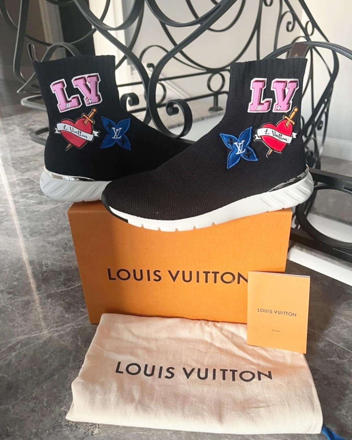 Louis Vuitton sock sneakers