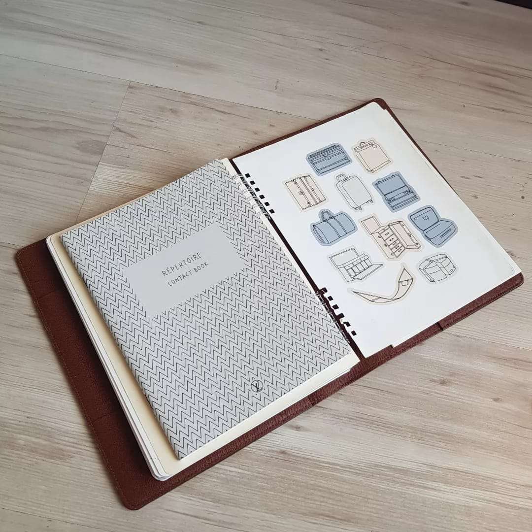 Louis Vuitton Cover Agenda