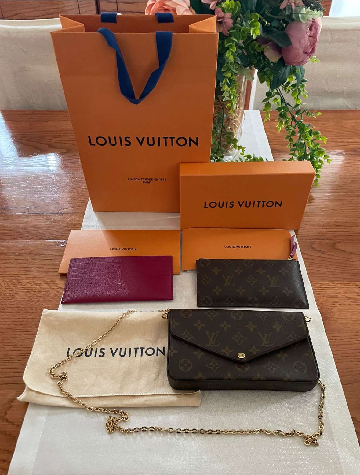 Louis Vuitton Felicie monogram