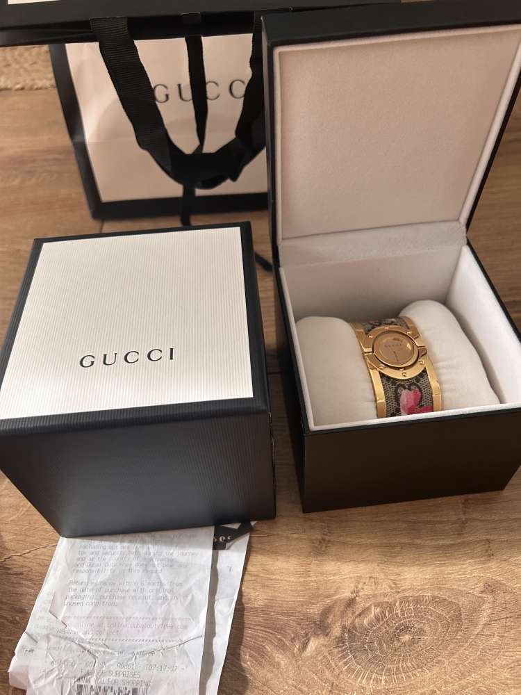Gucci hodinky Floral print