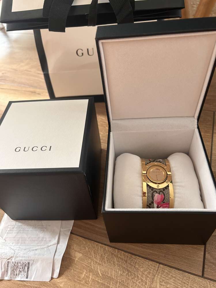 Gucci hodinky Floral print