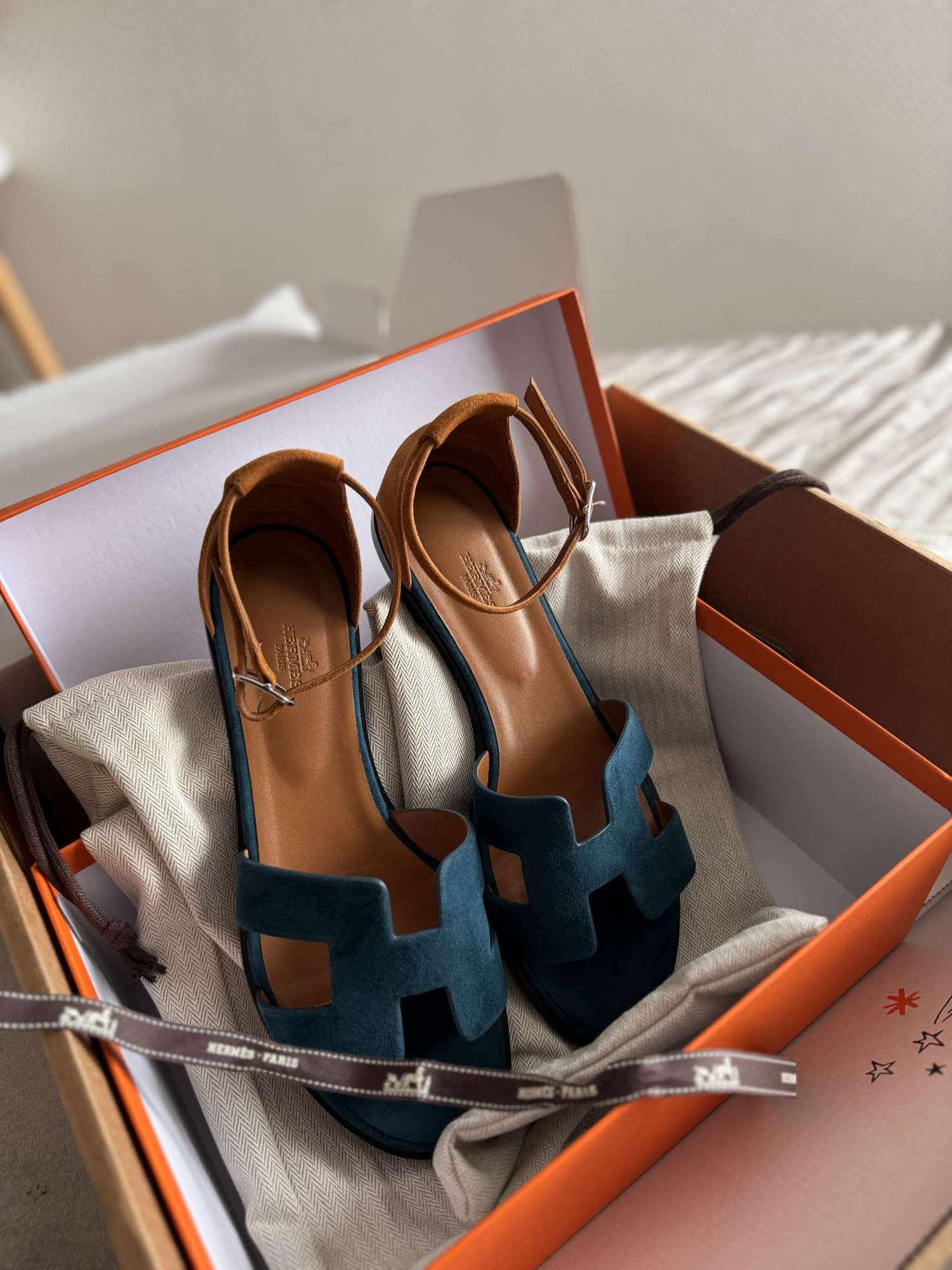 Hermés santorini sandále