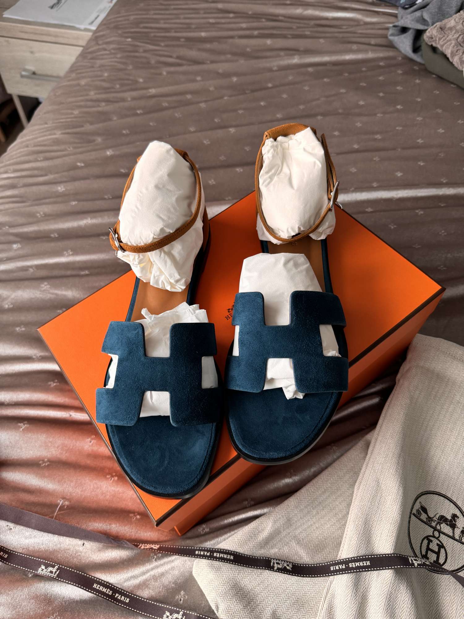 Hermés santorini sandále