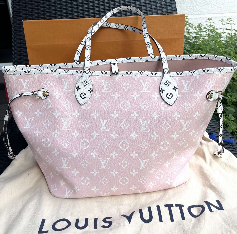 Louis Vuitton Neverfull limited Red Pink