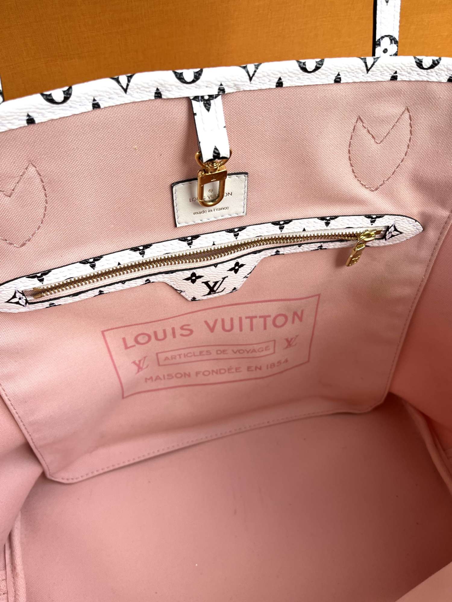 Louis Vuitton Neverfull limited Red Pink
