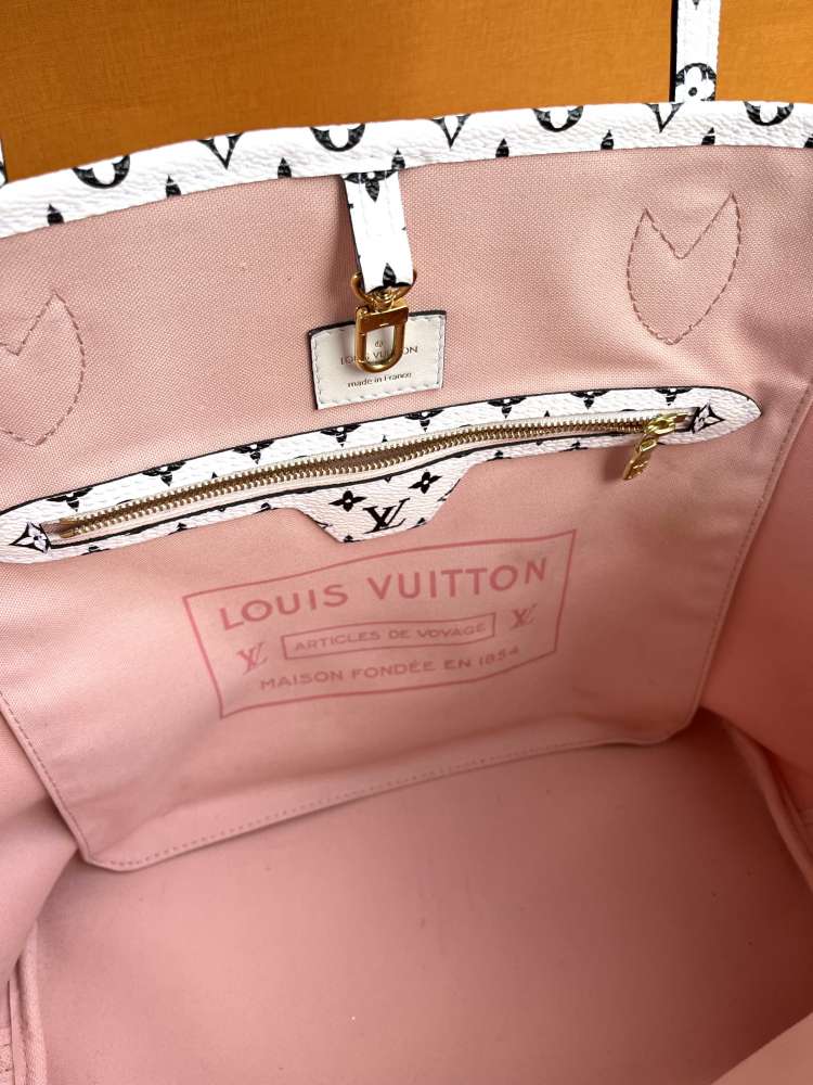 Louis Vuitton Neverfull limited Red Pink