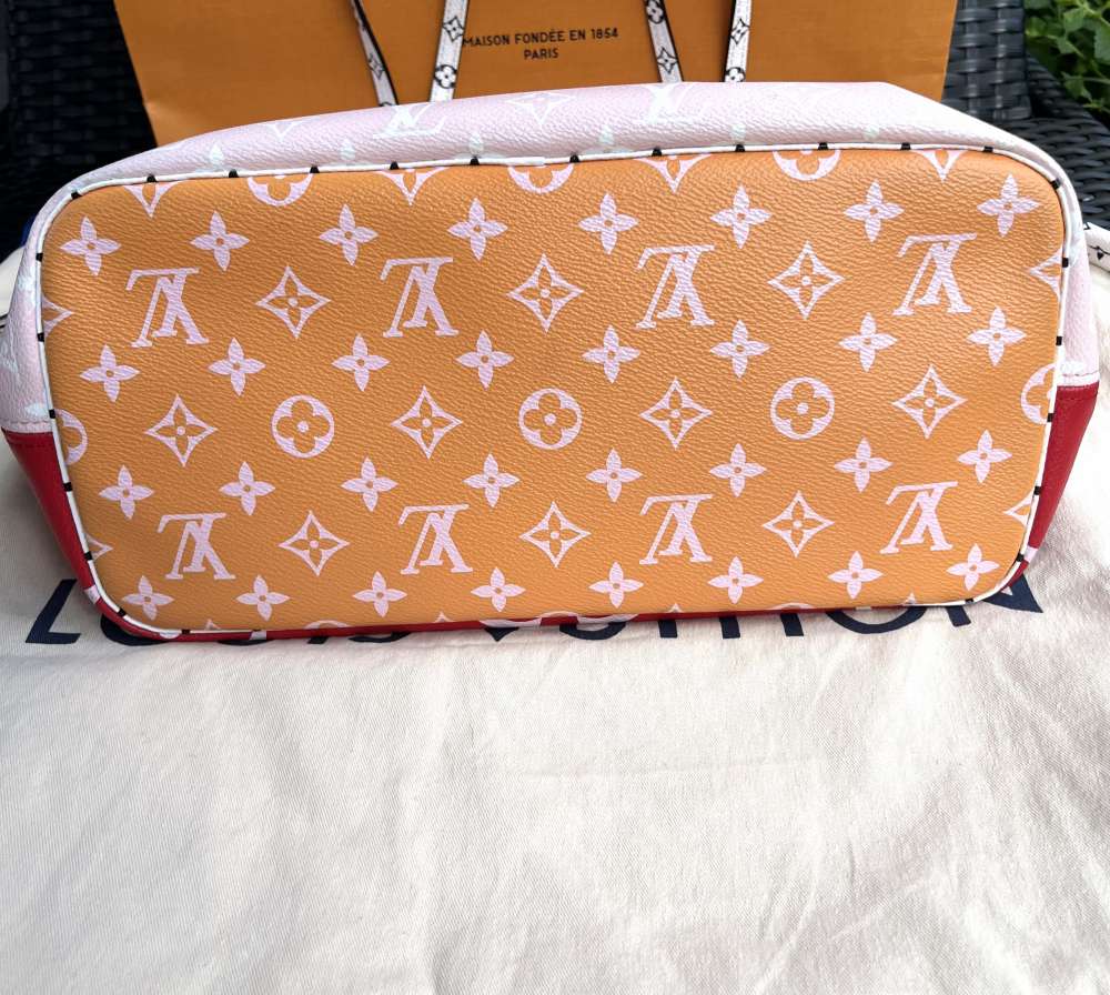 Louis Vuitton Neverfull limited Red Pink