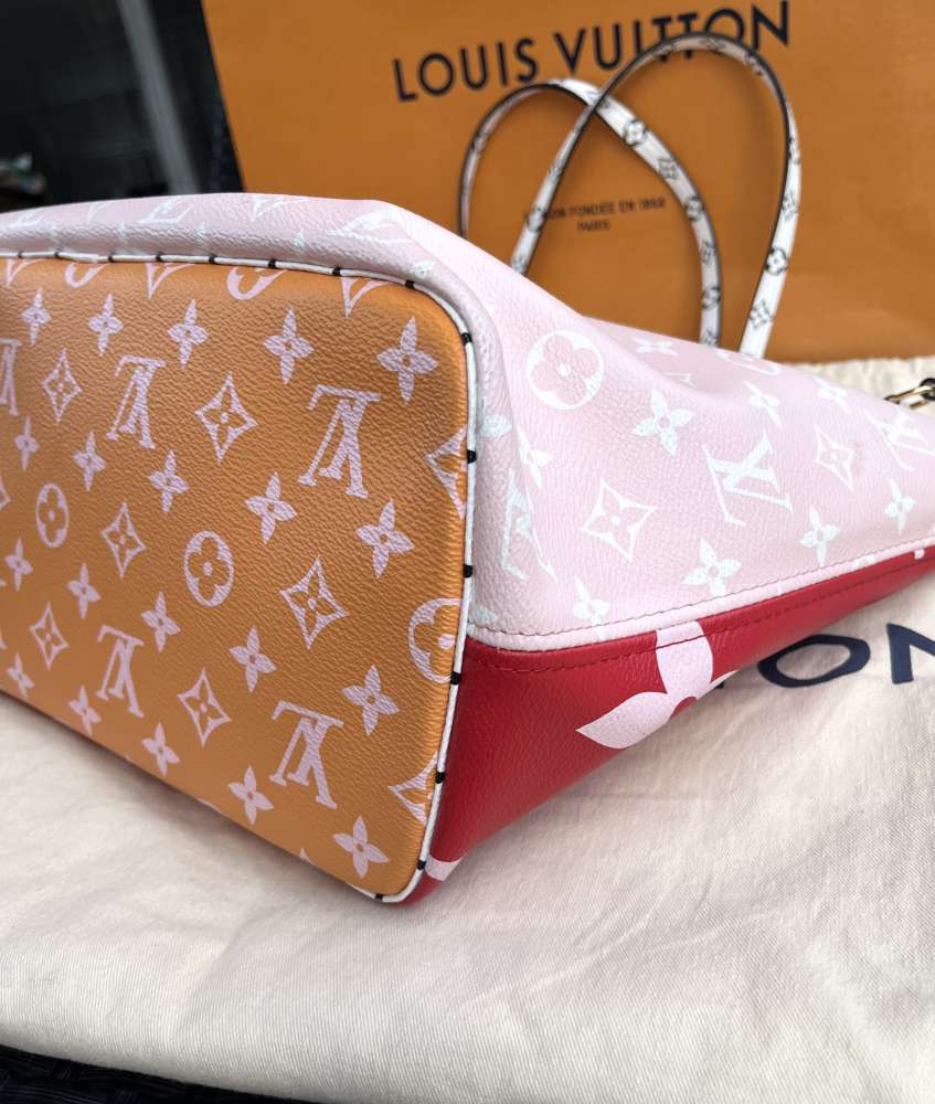 Louis Vuitton Neverfull limited Red Pink