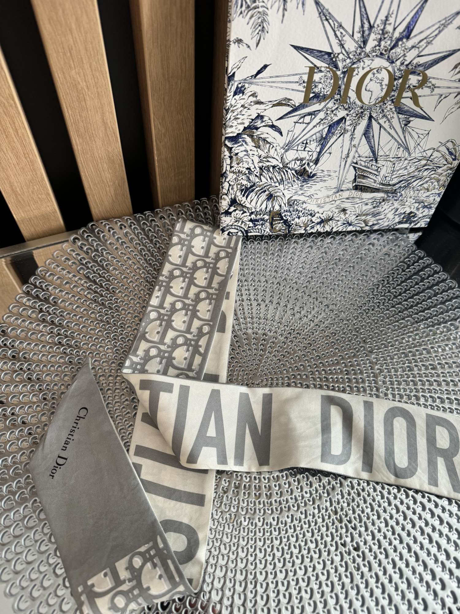 Christian Dior twilly