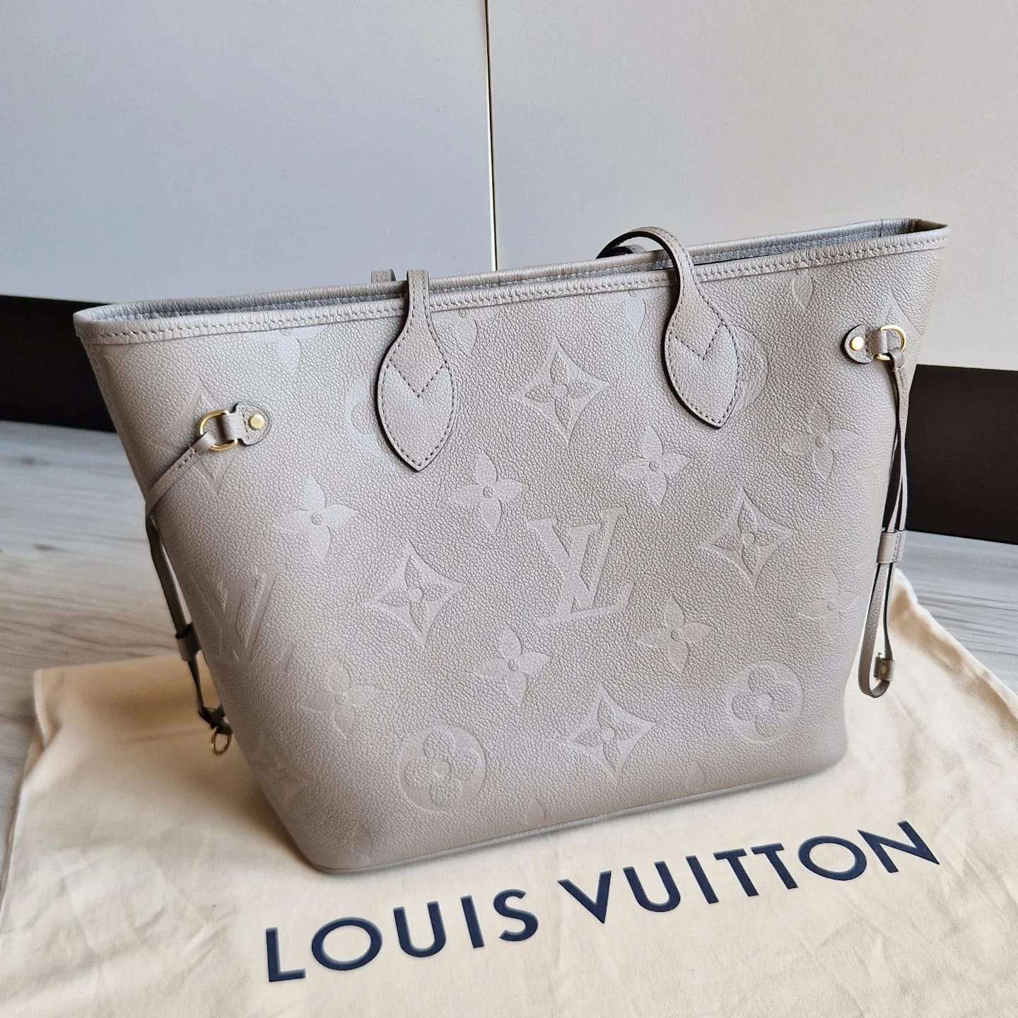 Louis Vuitton neverfull MM Empreintne