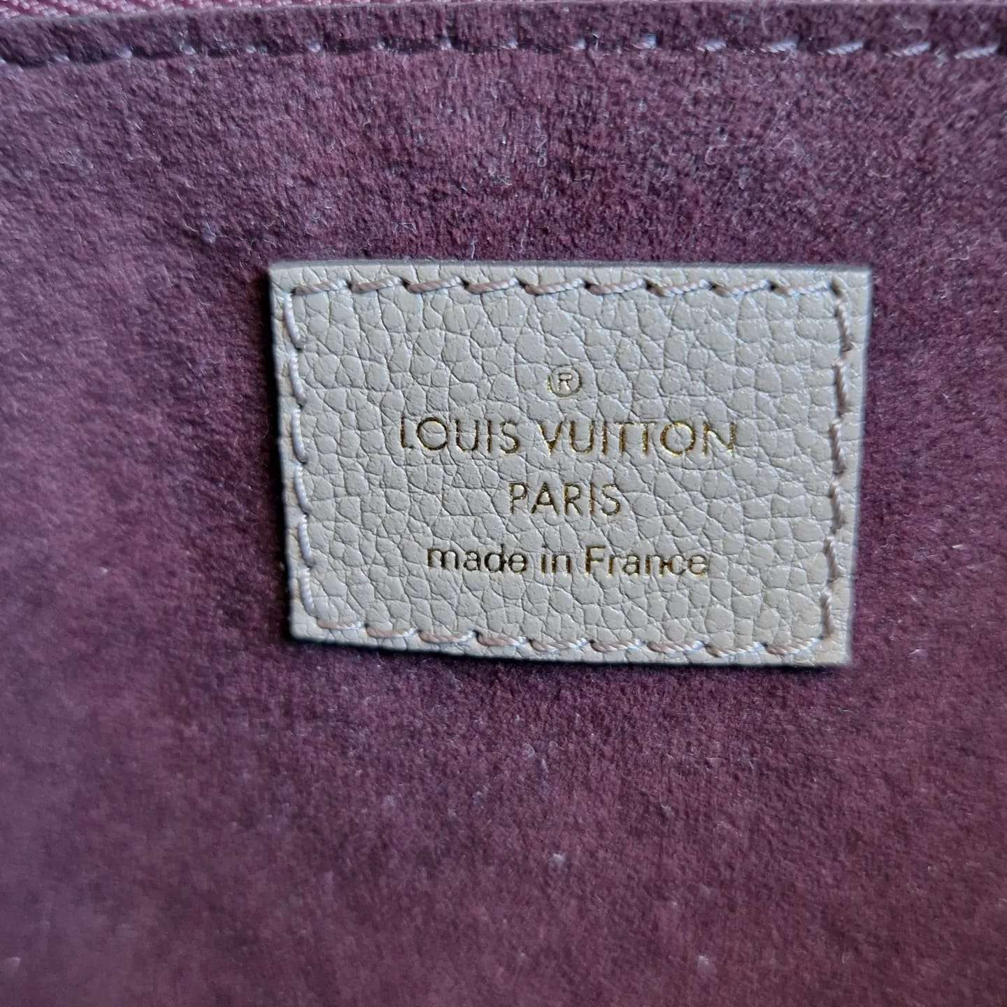 Louis Vuitton neverfull MM Empreintne