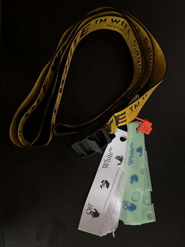 Off-White Industrial Belt