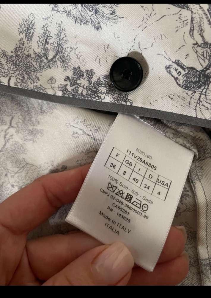 Christian Dior hodvabna kosela