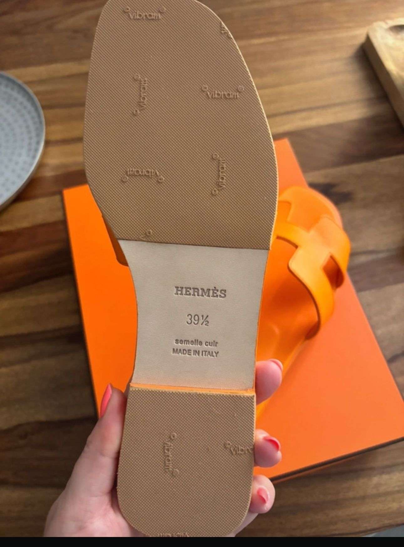 Hermes oran slapky
