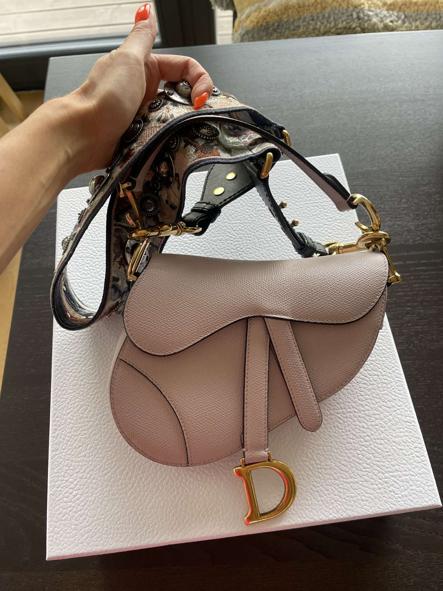 Dior Saddle bag mini