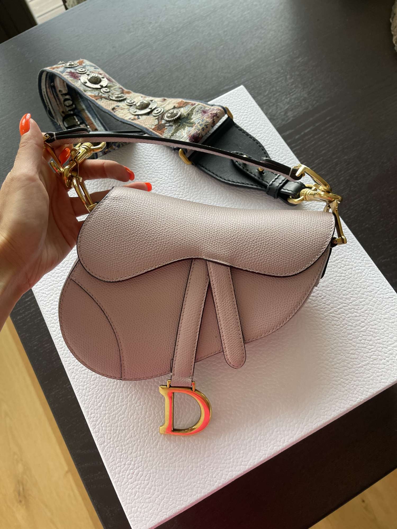 Dior Saddle bag mini