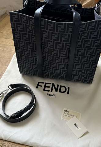 https://www.vipluxury.sk/Fendi Blue FF jacquard bag