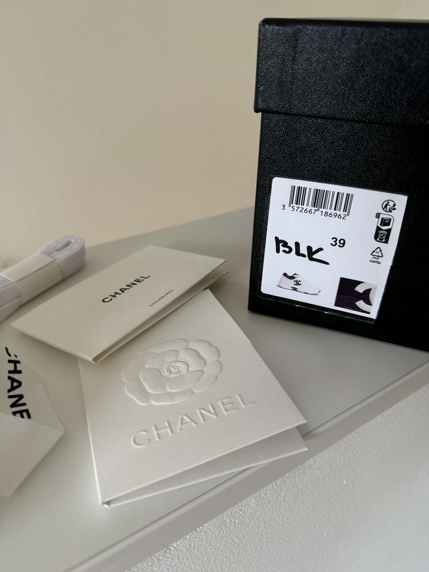 Chanel tenisky Mesh, Suede Calfskin &amp; Grained Calfskin 39