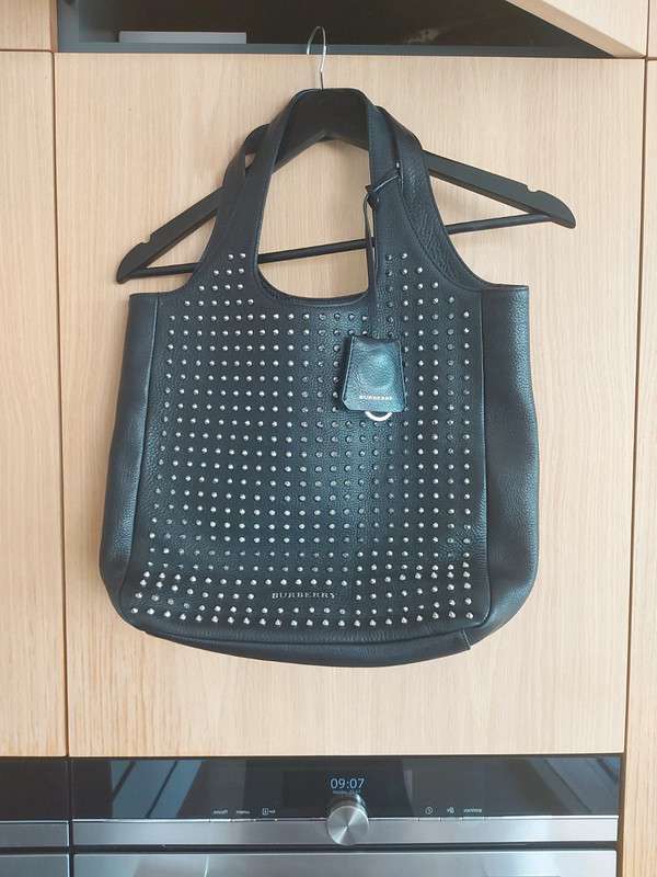 Kožená kabelka Burberry