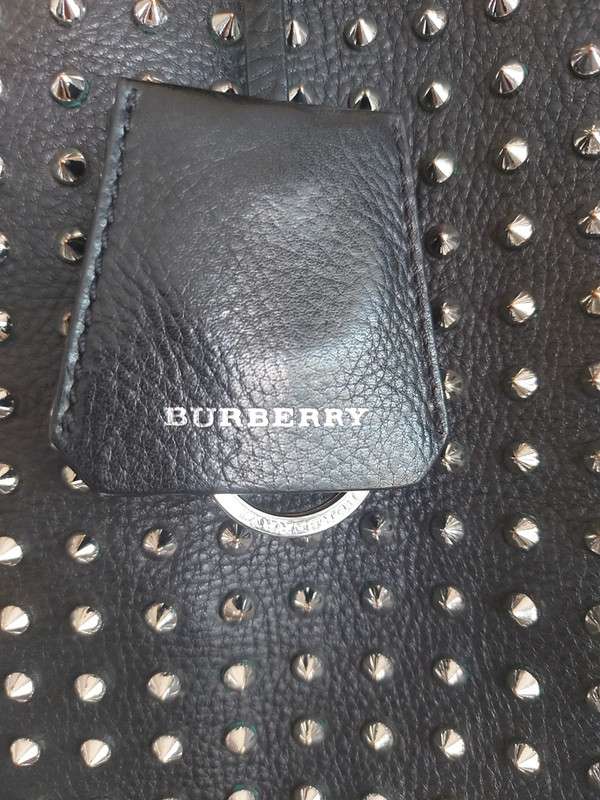 Kožená kabelka Burberry