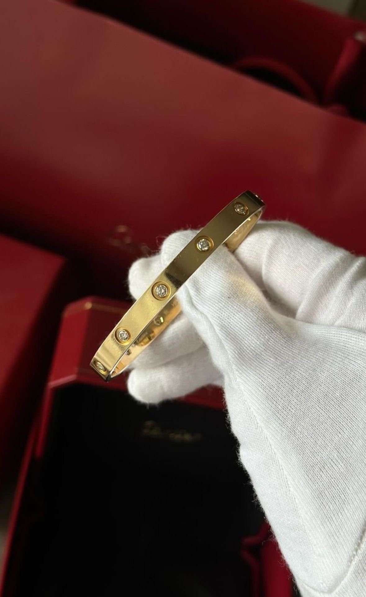 Cartier Love 10 diamantov