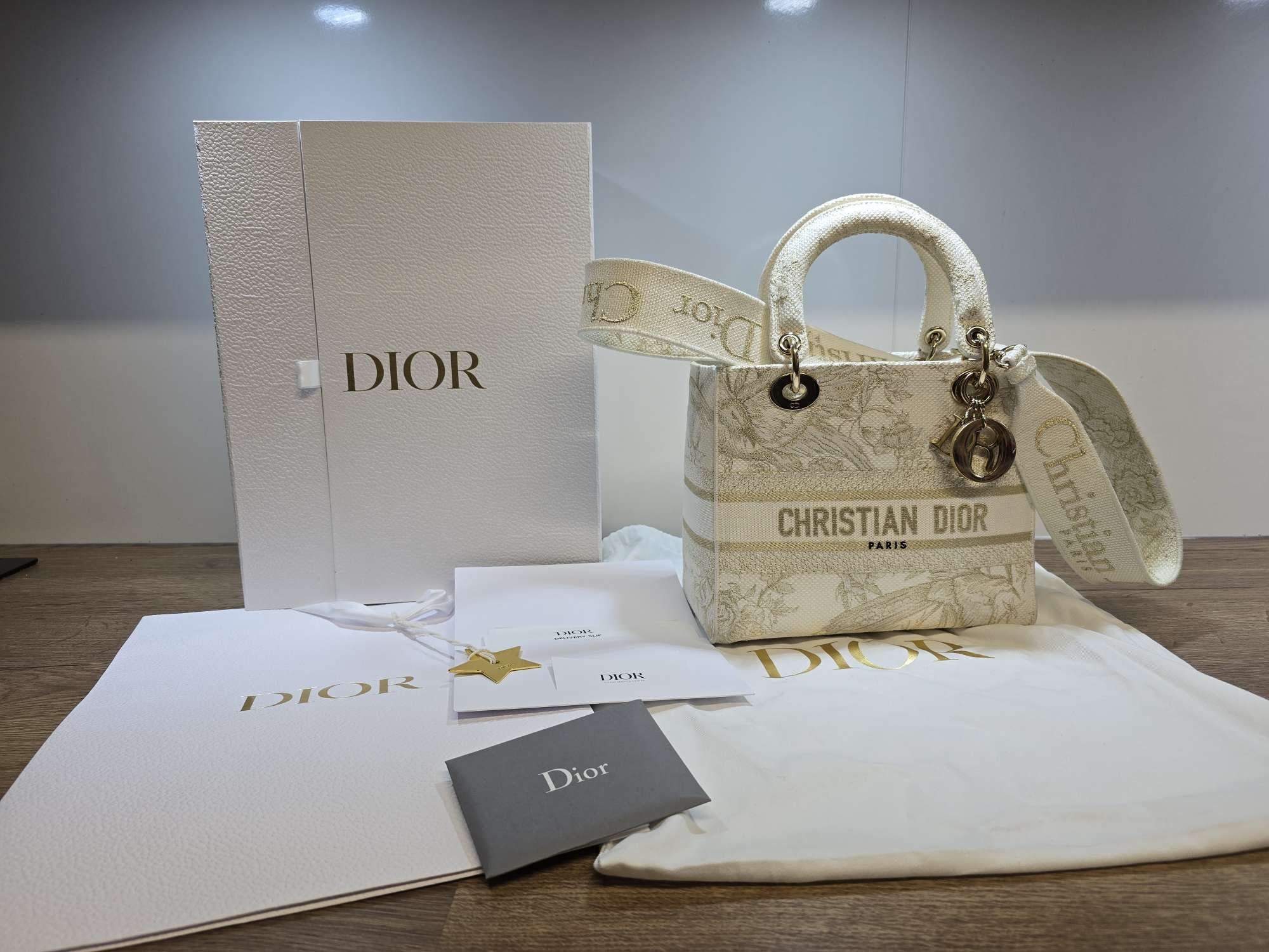 Christian Dior White/Gold limited edition