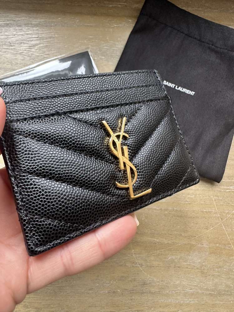 Držiak karty Saint Laurent model Cassandre