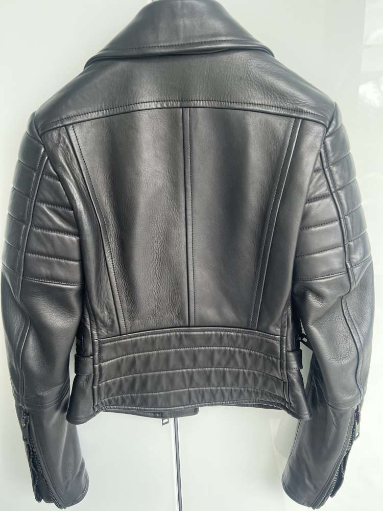 Kožená bunda Burberry