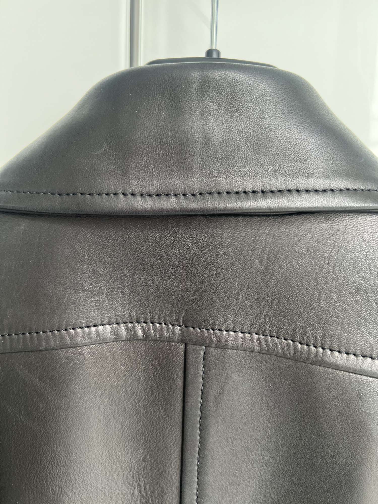 Kožená bunda Burberry