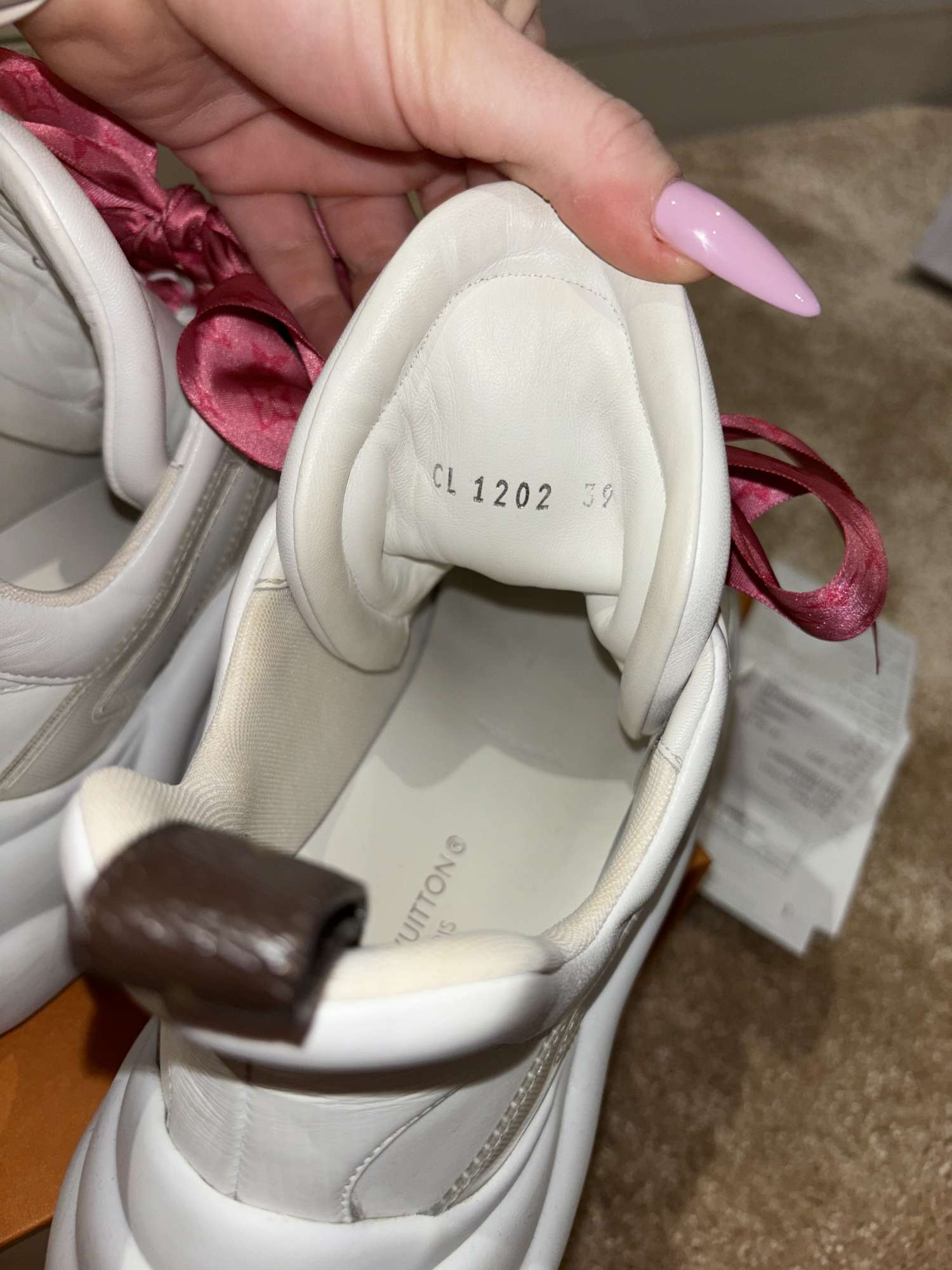 Louis vitton tenisky, komplet balenie