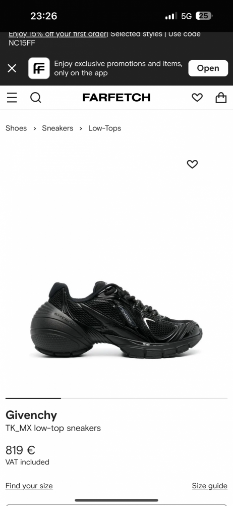 GIVENCHY TK-MX runner