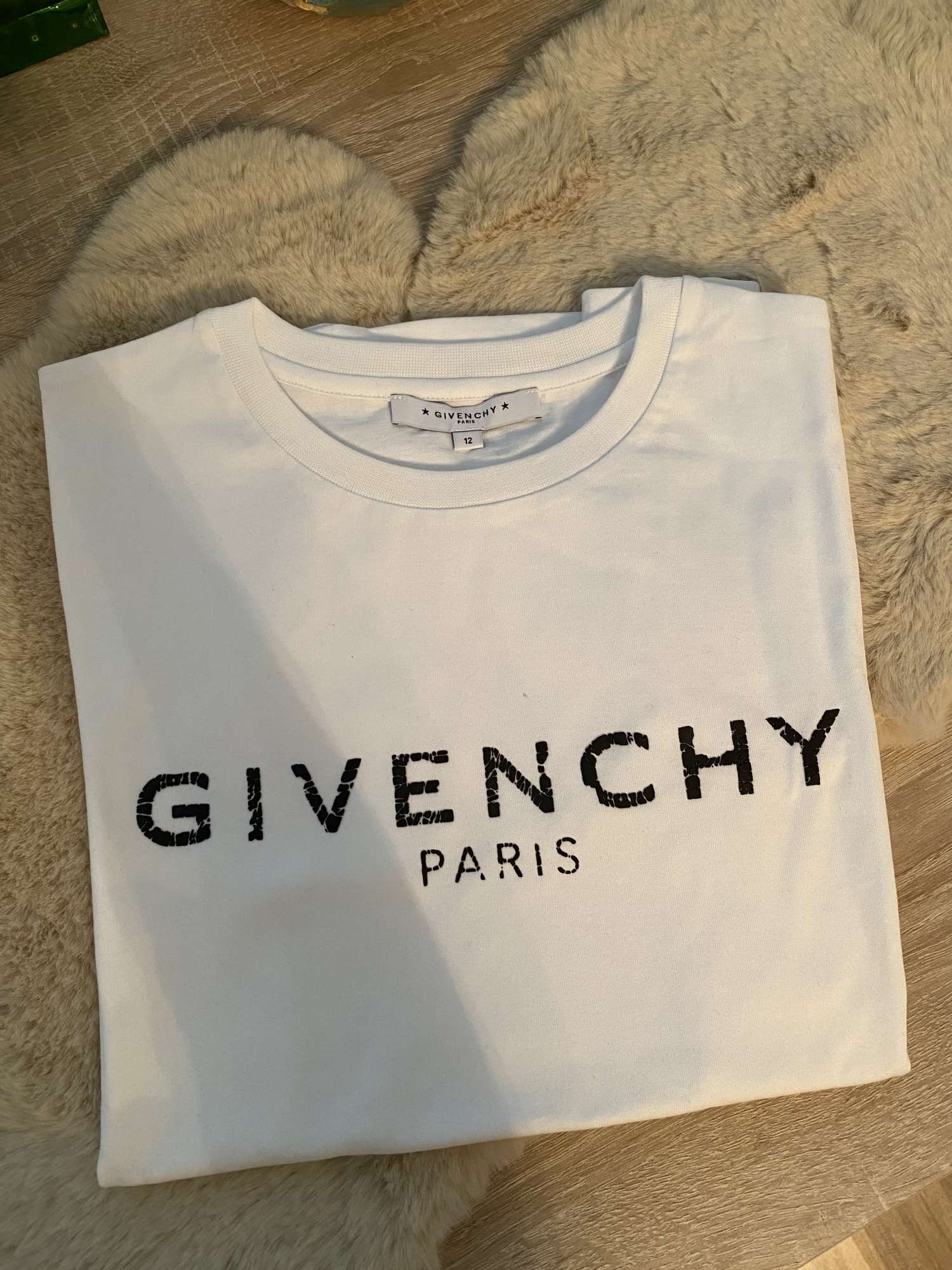 Givenchy biele tričko