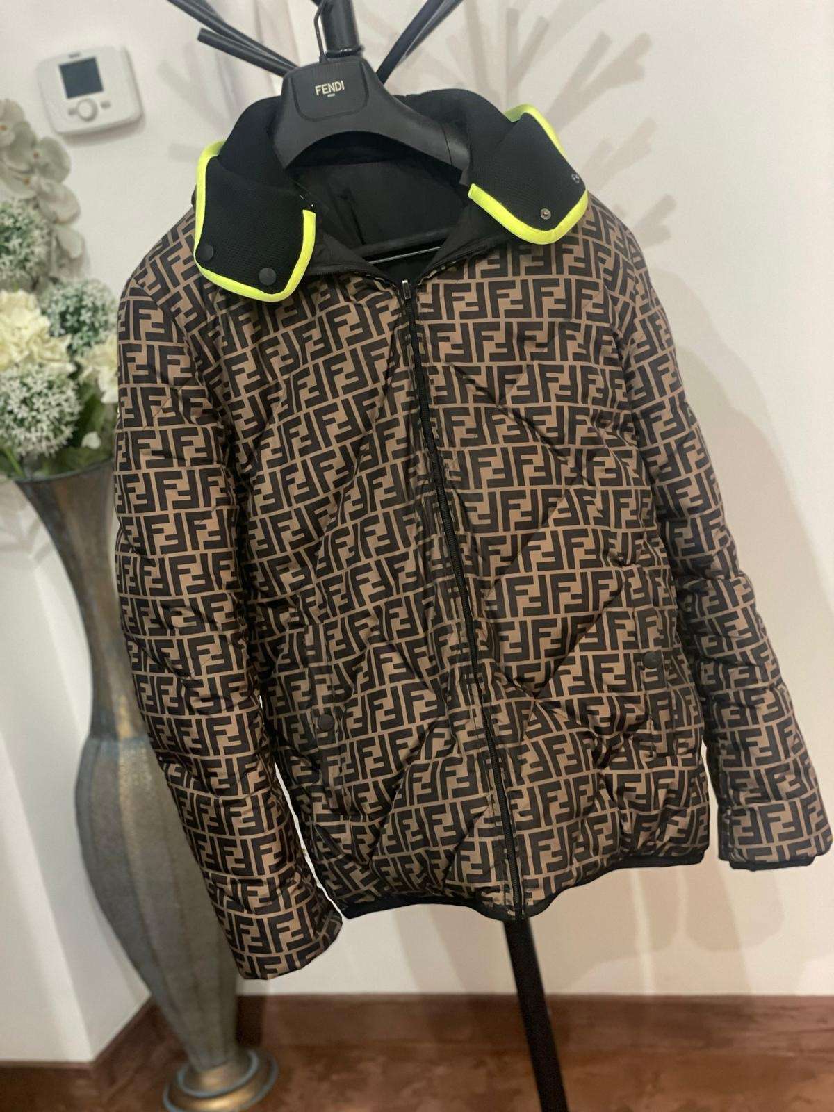 Fendi zimná obojstranná bunda