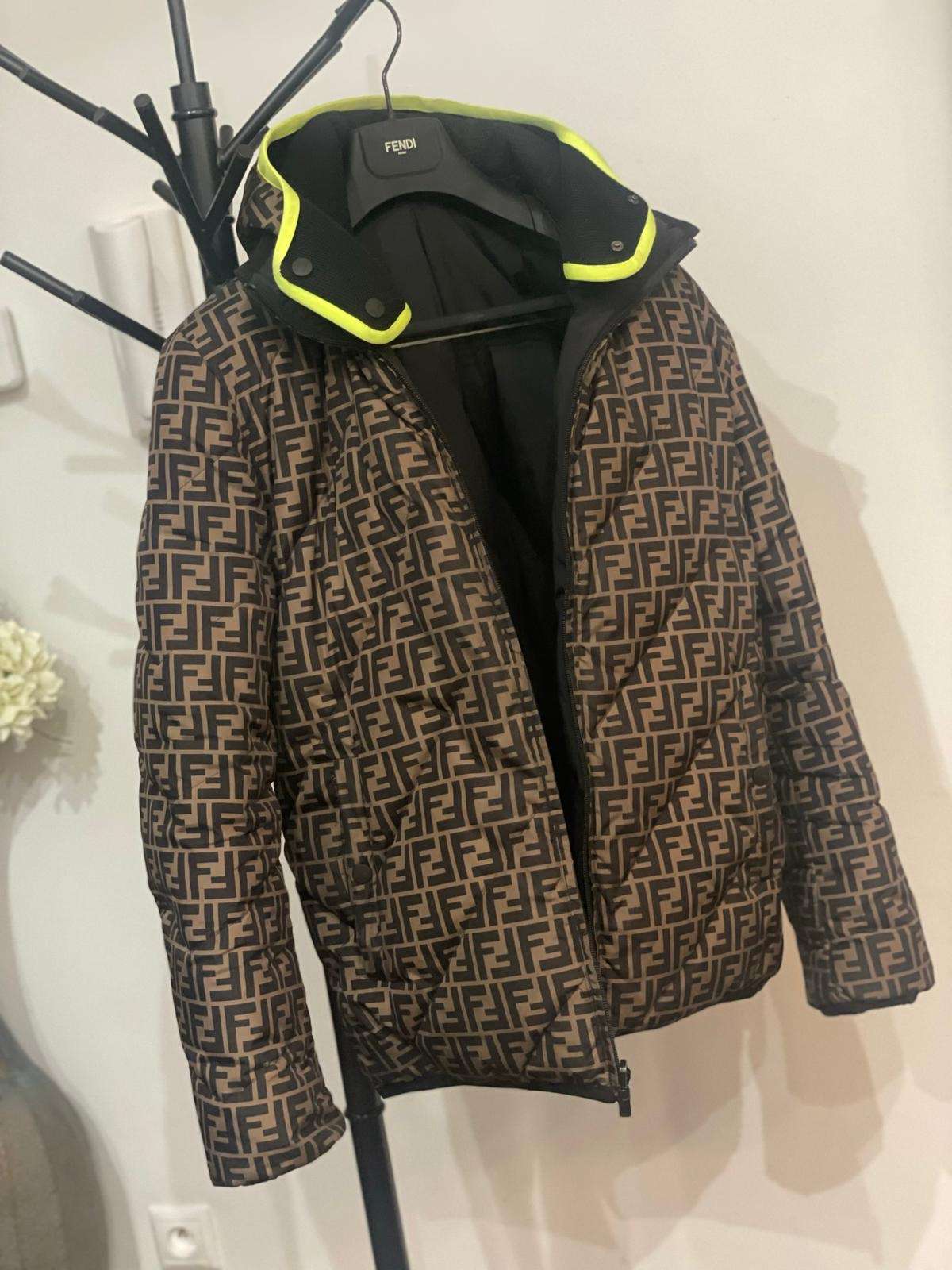 Fendi zimná obojstranná bunda